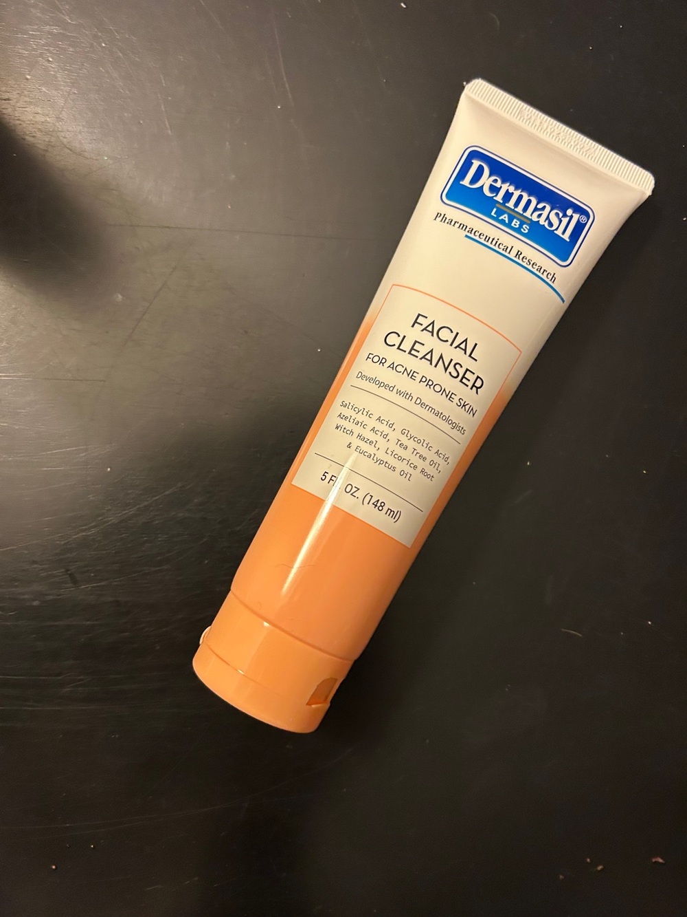Dermasil Facial Cleanser for Acne Prone Skin - Orange
